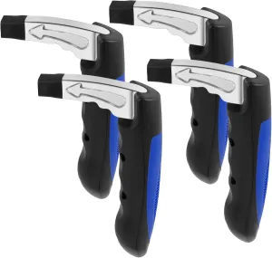 4Pack Car Support Handle Assist, 3 in 1 Emergency Tool, Auto Cane Car Grab Handle, Portable Car Assist Handle for for Elderly Handicap Getting in and Out of Car (Blue)