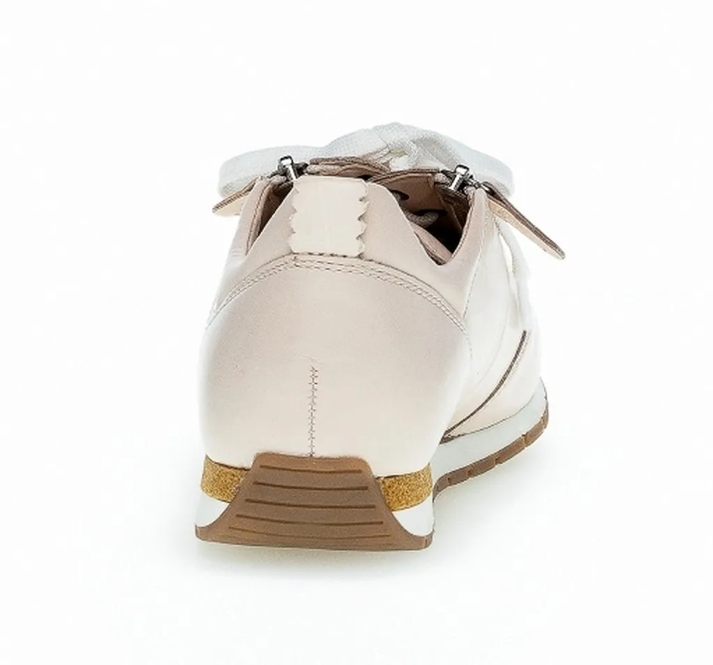 '66.338.53' women's lace-up sneaker - beige
