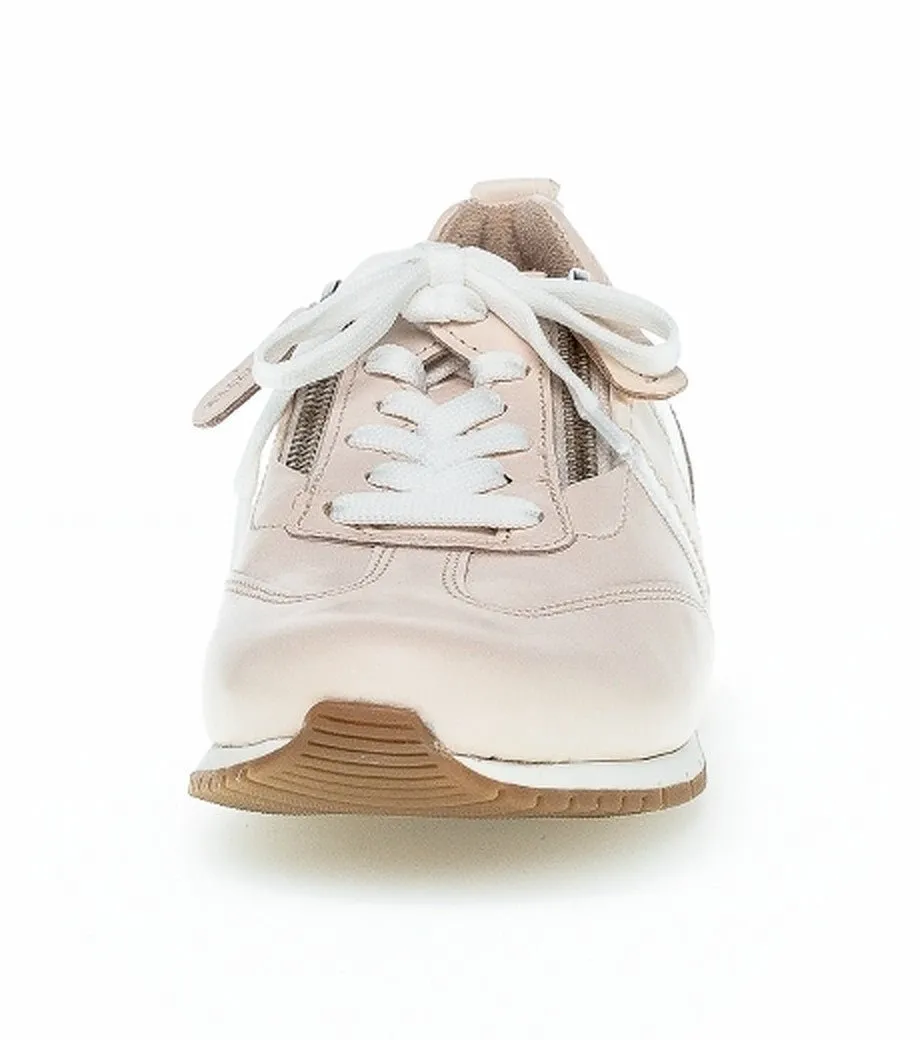 '66.338.53' women's lace-up sneaker - beige