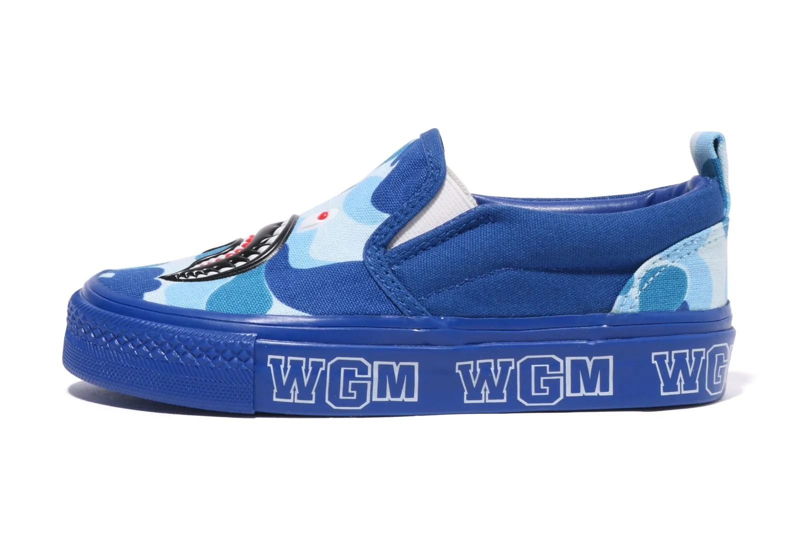ABC CAMO SHARK PATCH SLIP ON