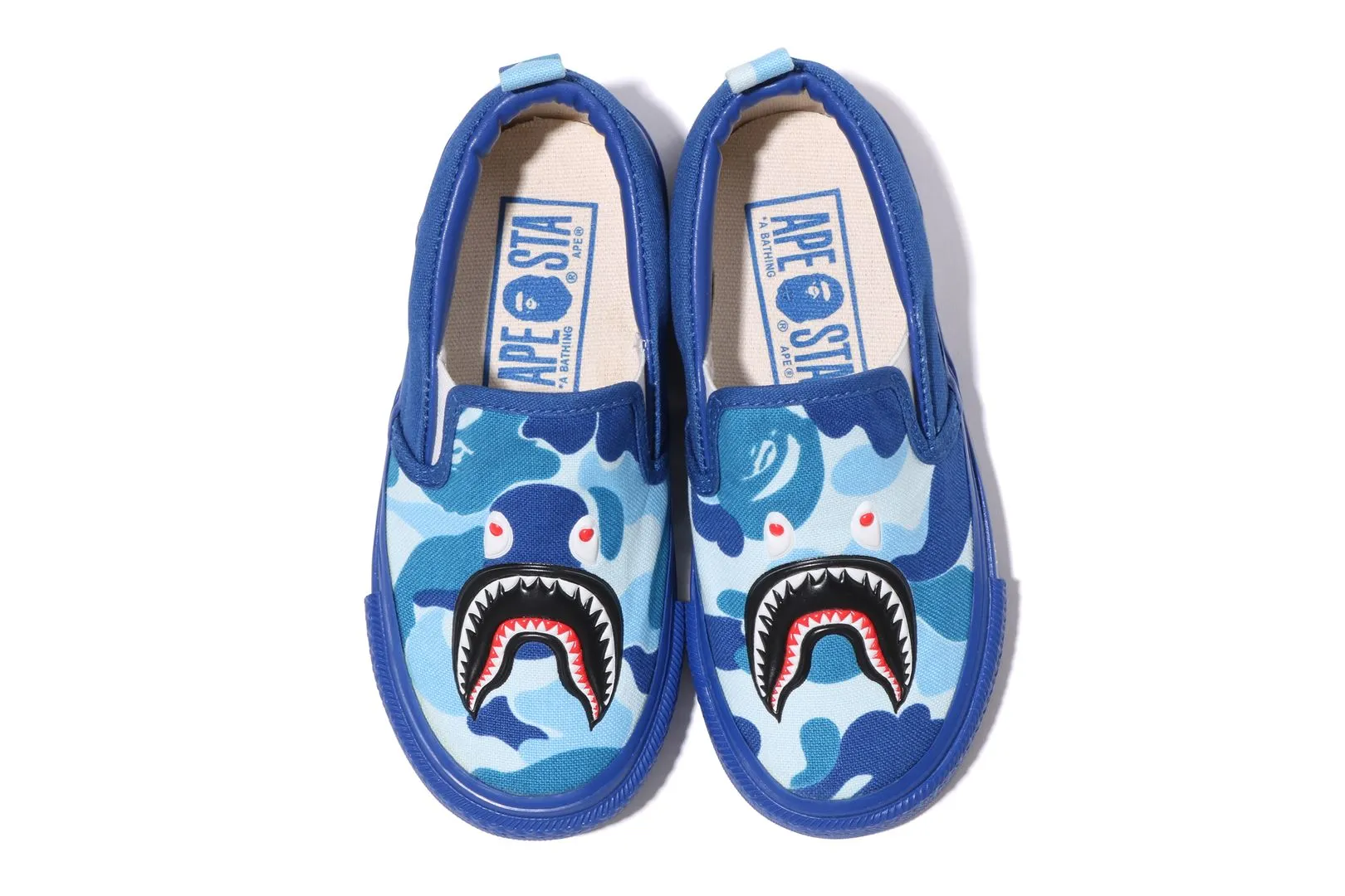 ABC CAMO SHARK PATCH SLIP ON
