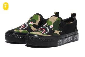 ABC CAMO SHARK PATCH SLIP ON