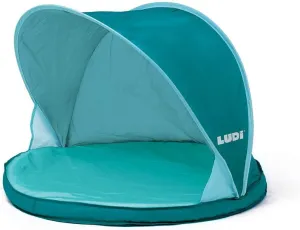 Abribaby Blue - Tent with UV Protection - Protects from Wind and Sun - Protection and Paddling Pool - From Birth