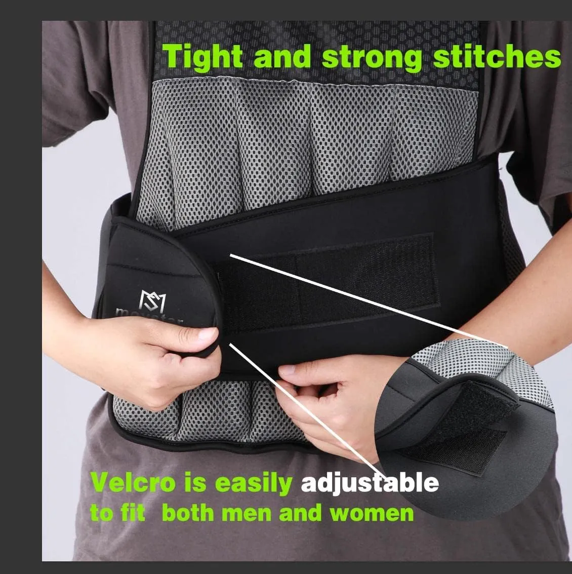 Adjustable Weighted Vest Women Men with Reflective Design 2 4 6 8 10 12 14 15 16 18 20 Lbs Workout Vest for Strength Training, Walking, Jogging, Weightlifting, Running Men Women Kids 2-20 Lbs