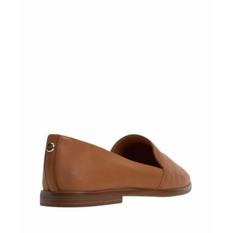 ALDO CARAELIA SLIP ONS - MEDIUM BROWN