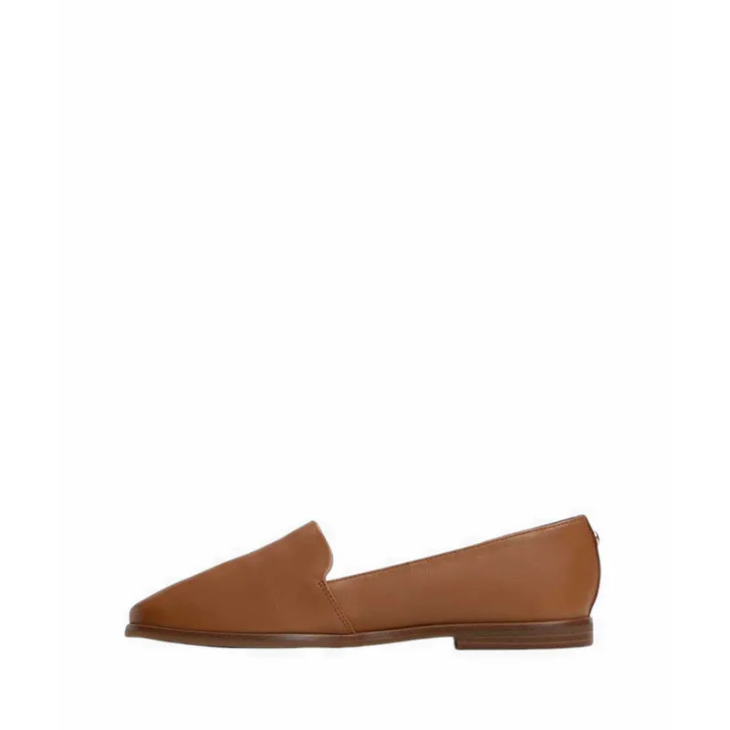 ALDO CARAELIA SLIP ONS - MEDIUM BROWN