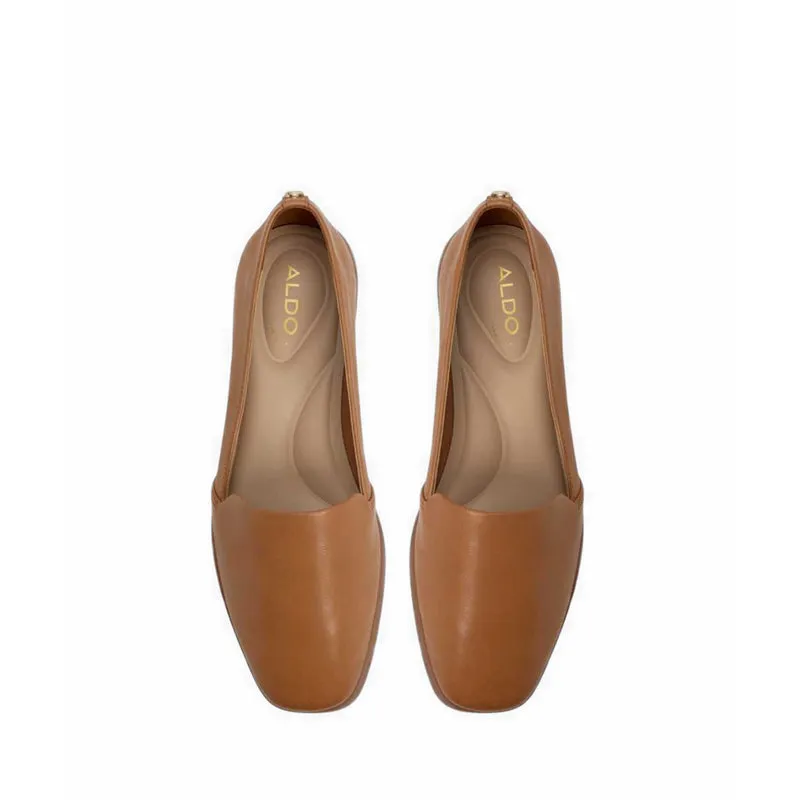 ALDO CARAELIA SLIP ONS - MEDIUM BROWN