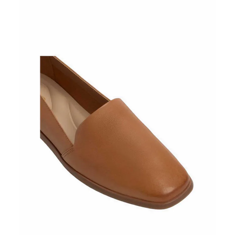 ALDO CARAELIA SLIP ONS - MEDIUM BROWN