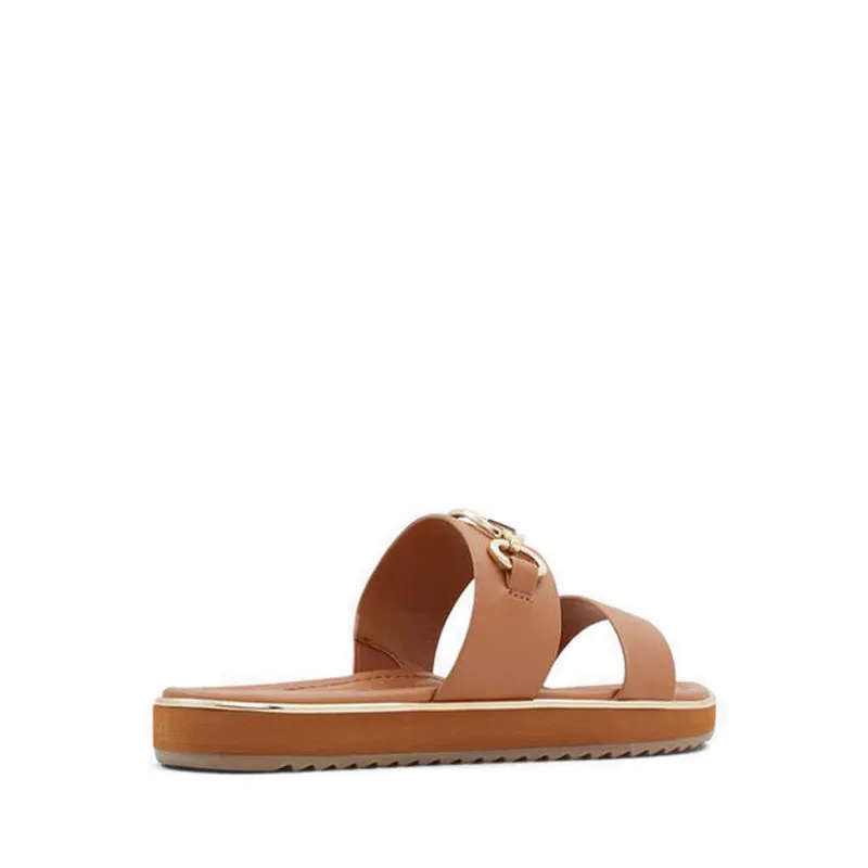 Aldo Jabin Women's Flat Sandals- Brown
