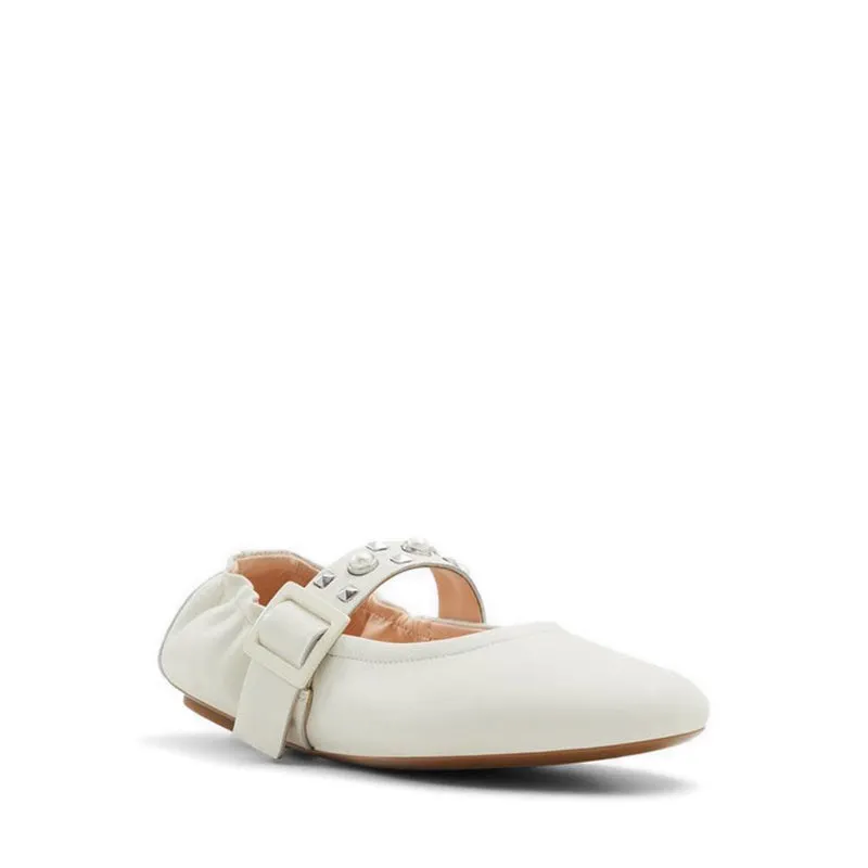 ALDO Milenia Women's Ballerinas & Mary Janes - White/Bone