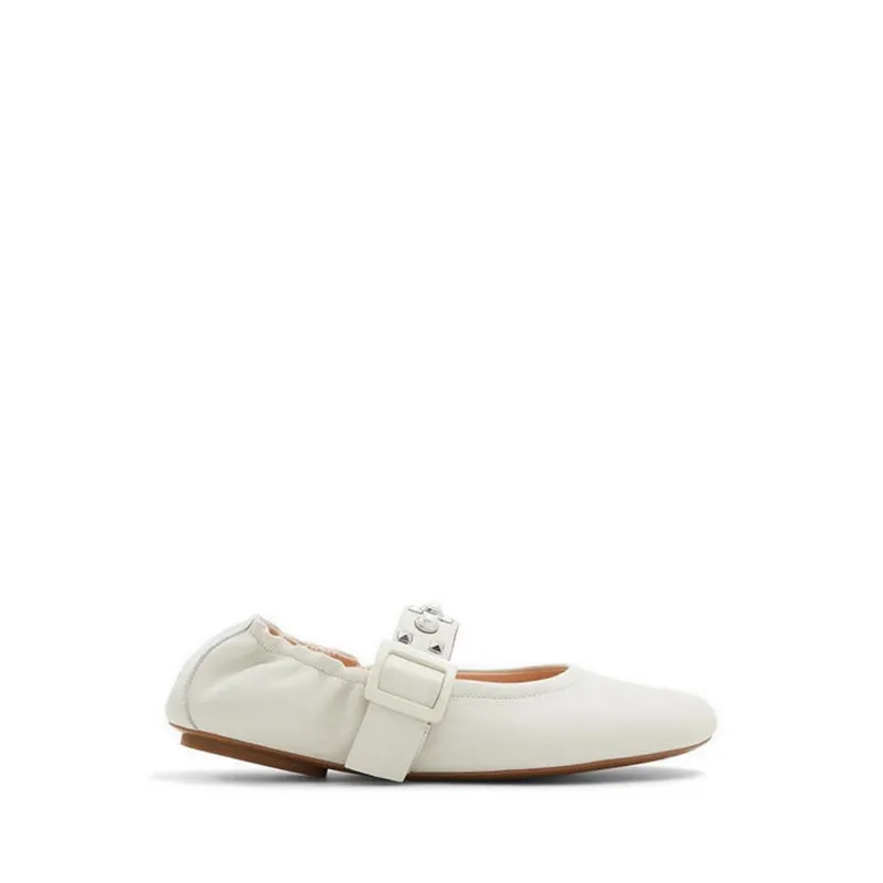 ALDO Milenia Women's Ballerinas & Mary Janes - White/Bone
