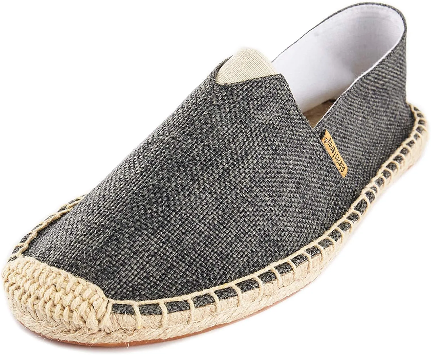 Alexis Leroy Men's Fashion Casual Canvas Slip on Flat Espadrilles