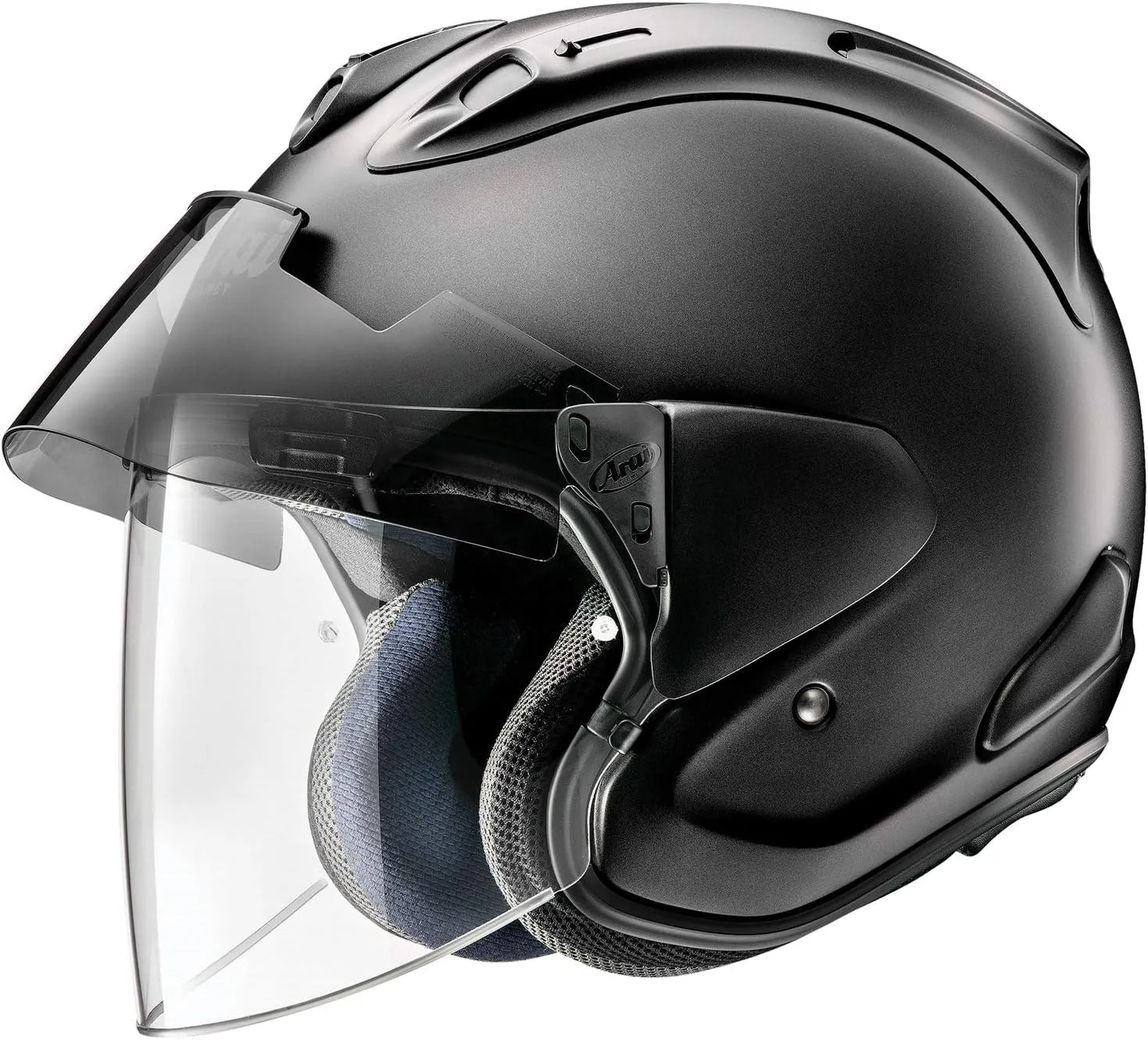Arai Ram-X Solid '20 Adult Street Motorcycle Helmet - Black Frost/Large