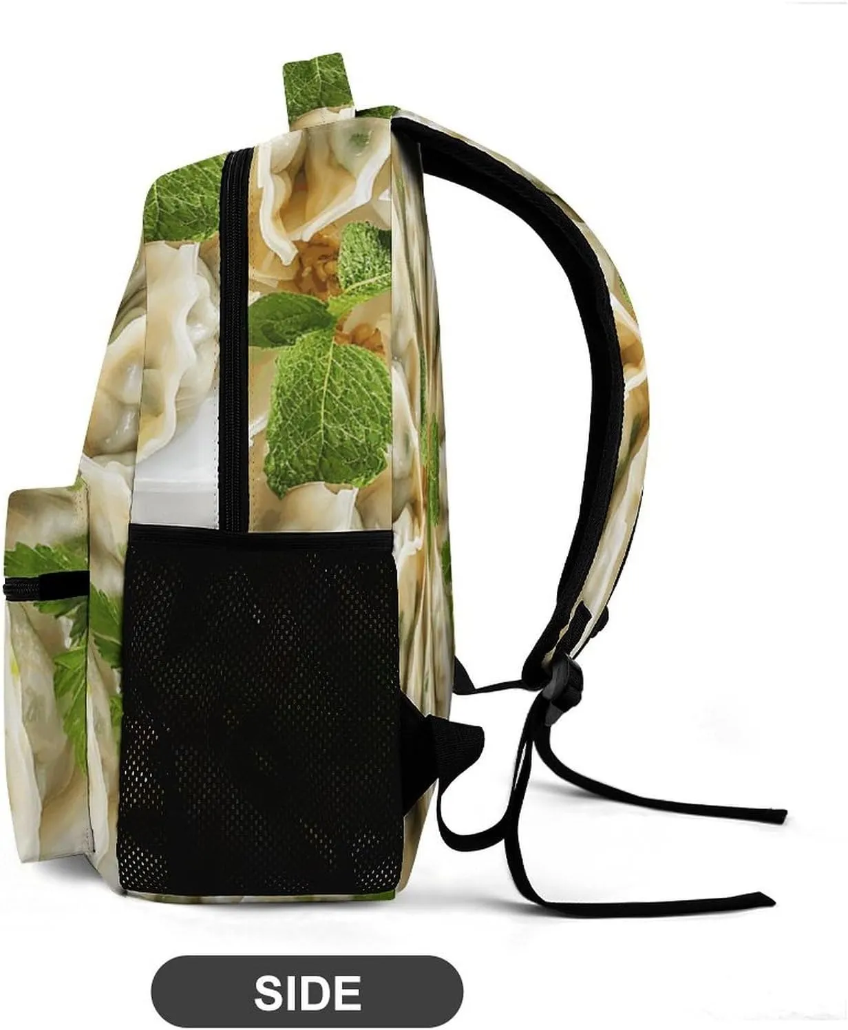 Backpack for Men Women Laptop Backpack A Plate of Dumplings Casual Daypack Laptop Bag for Travel