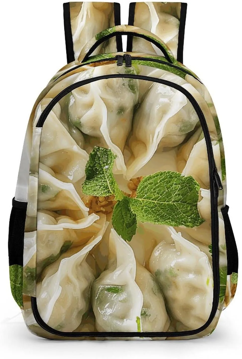 Backpack for Men Women Laptop Backpack A Plate of Dumplings Casual Daypack Laptop Bag for Travel