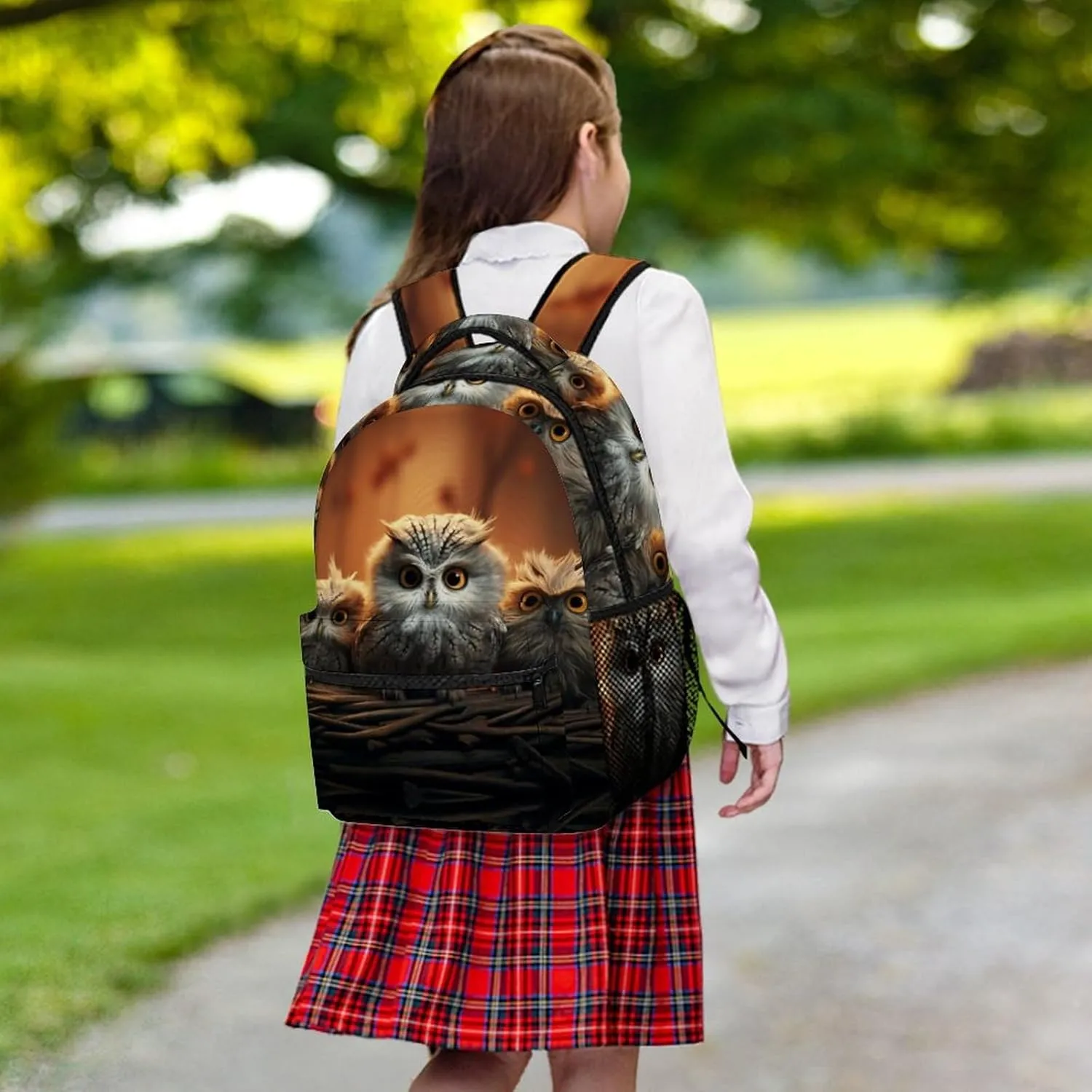 Backpacks Cute Owl Travel Bag Laptop Backpack Casual Daypack for Weekender Business Hiking