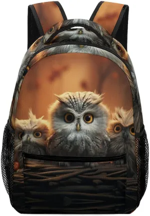 Backpacks Cute Owl Travel Bag Laptop Backpack Casual Daypack for Weekender Business Hiking