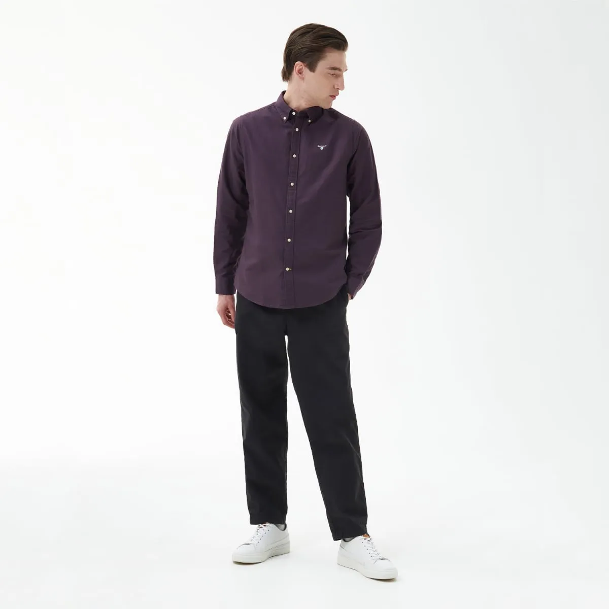 Barbour Oxtown Tailored Fit Men's Shirt | Fig