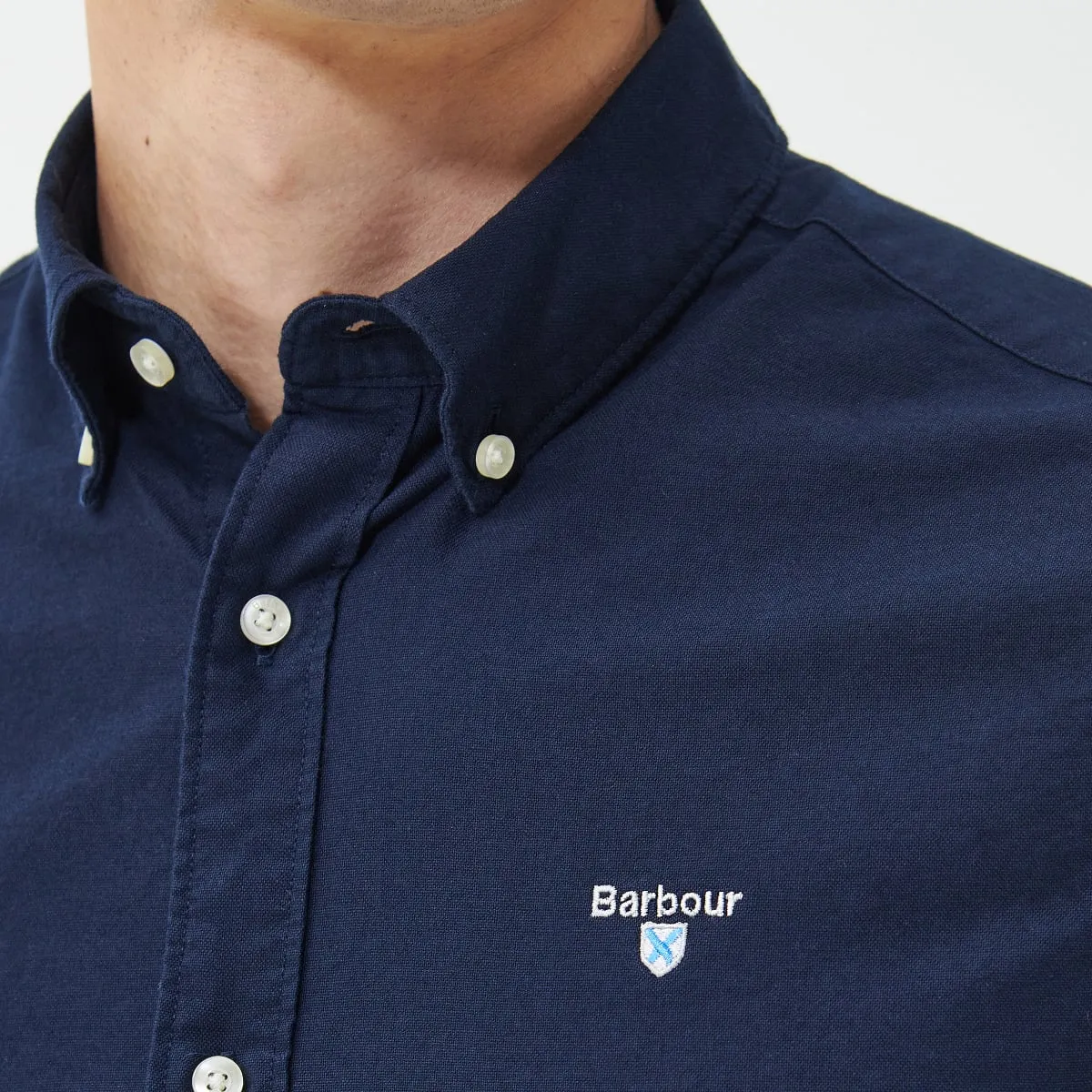 Barbour Oxtown Tailored Fit Men's Shirt | Navy