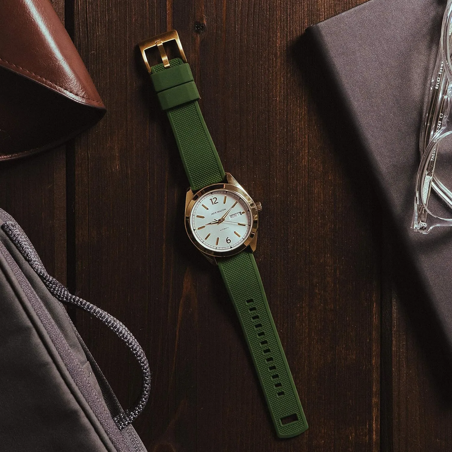BARTON Elite Silicone Watch Bands - Gold Buckle Quick Release - Choose Color - 18mm, 19mm, 20mm, 21mm, 22mm, 23mm & 24mm Watch Straps