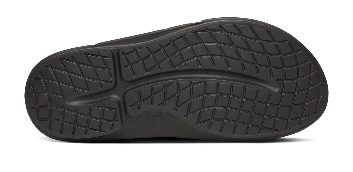 BAUER/OOFOS Women's OOahh Sport Flex Sandal – Black