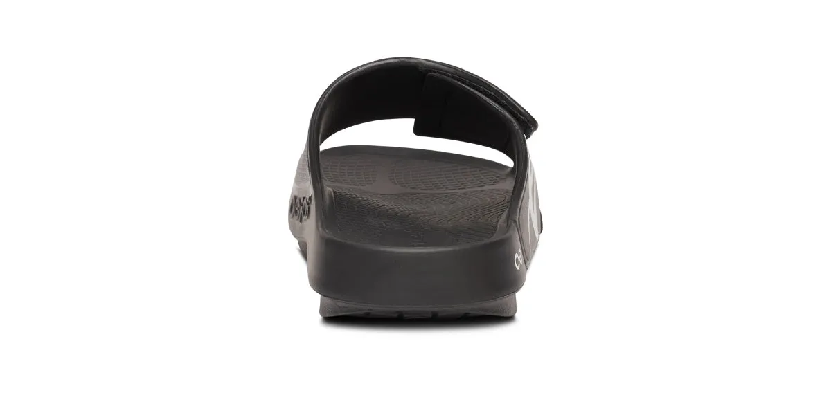 BAUER/OOFOS Women's OOahh Sport Flex Sandal – Black