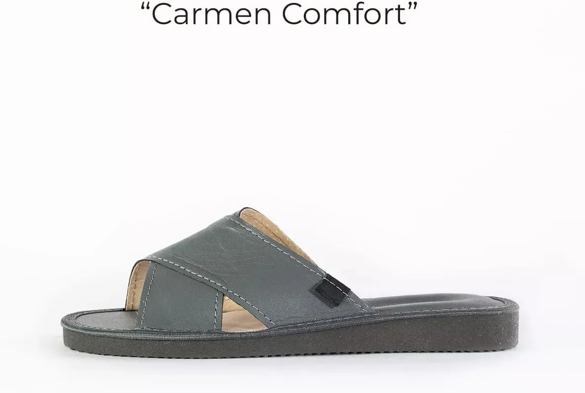 Bb/CC Women's Slippers Non-Slip Slippers Real German Merino Leather