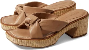 Bernardo Jolie Raffia Sand Glove Leather 8.5 M