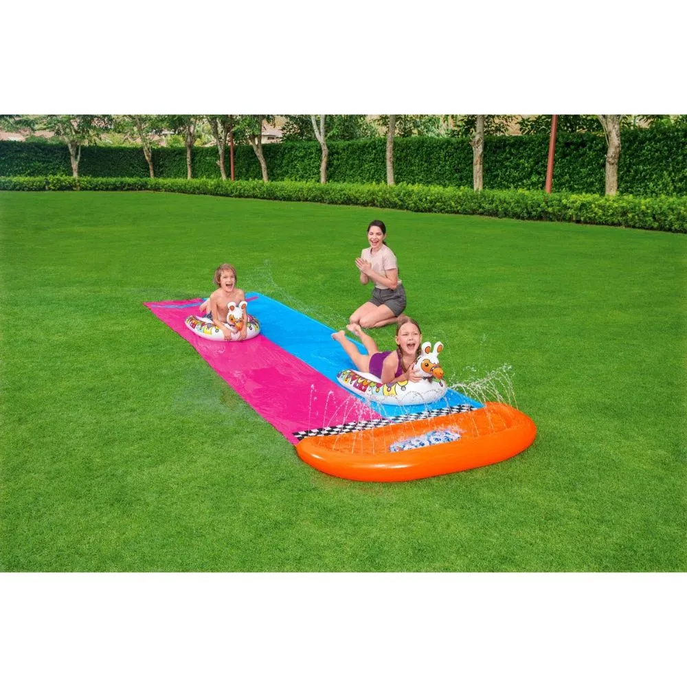Bestway 4 88m Llama Rama Double Race Slide