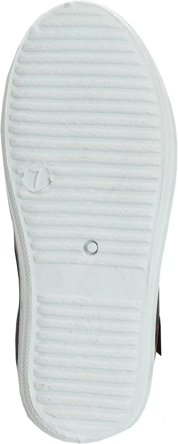 Beverly Hills Polo Club Boy's Slip-on Lace-up Canvas Sneakers Low-Top