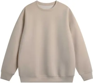 Big and Tall Shirts for Men 2024 Fashion Long Sleeve Solid Crewneck Sweatshirt No Hoodies Casual Loose Pullover