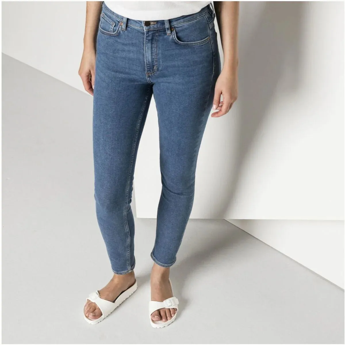 Birkenstock Unisex Madrid  Sandal - EVA White