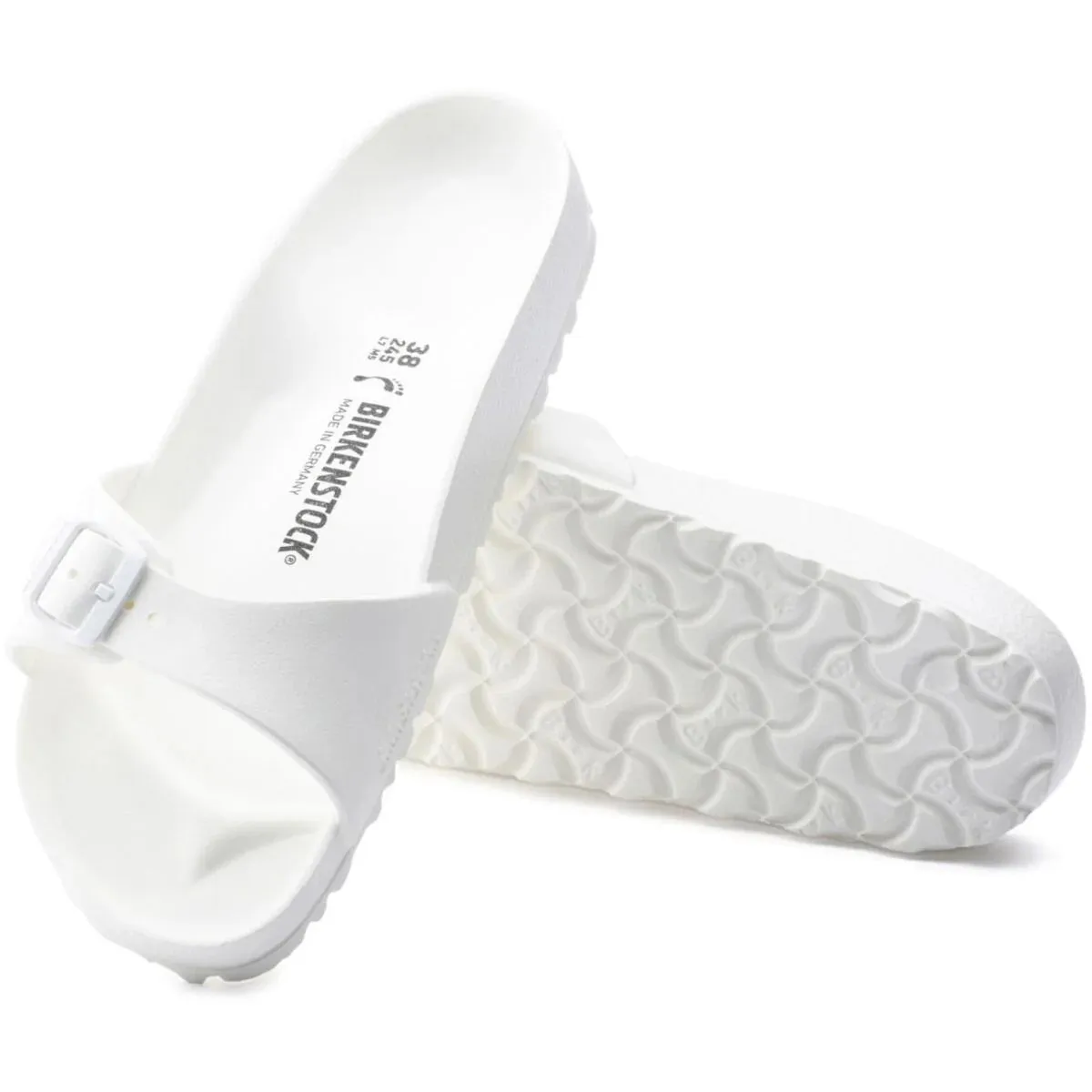 Birkenstock Unisex Madrid  Sandal - EVA White