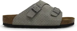 Birkenstock Unisex Zurich BS Suede Embossed Emboss Dots Stone Coin Sandals 8 W / 6 M US