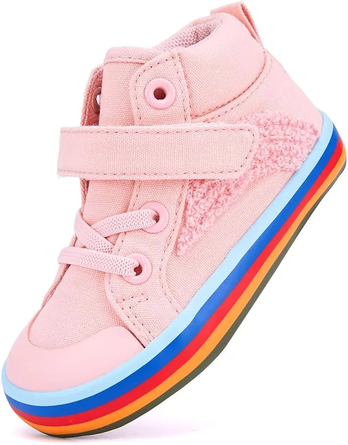 BMCiTYBM Toddler Baby Canvas Shoes Boys Girls Walking Sneakers