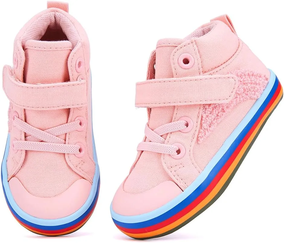 BMCiTYBM Toddler Baby Canvas Shoes Boys Girls Walking Sneakers