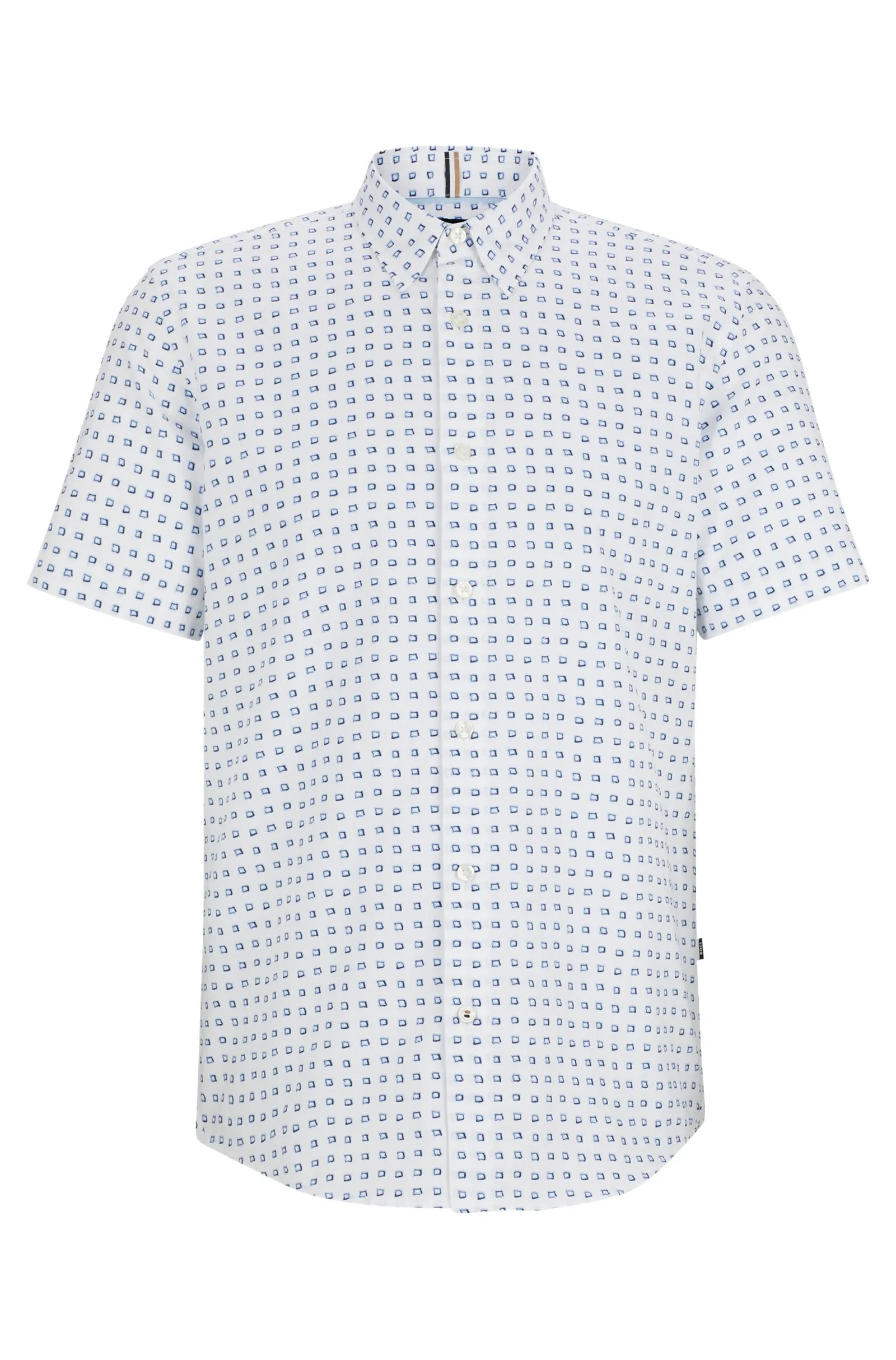 BOSS Casual Shirts Slim Fit in Cotton - S-ROAN-KEN-SH-C1-242 10259006 01-50513394