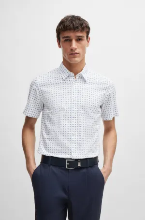 BOSS Casual Shirts Slim Fit in Cotton - S-ROAN-KEN-SH-C1-242 10259006 01-50513394