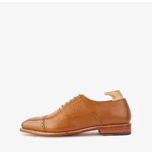 Bray Tan Milled Oxfords