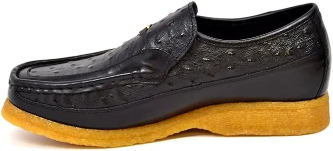 British Collection Harlem Ostrich & Leather Men Shoes