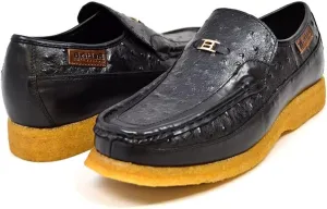 British Collection Harlem Ostrich & Leather Men Shoes