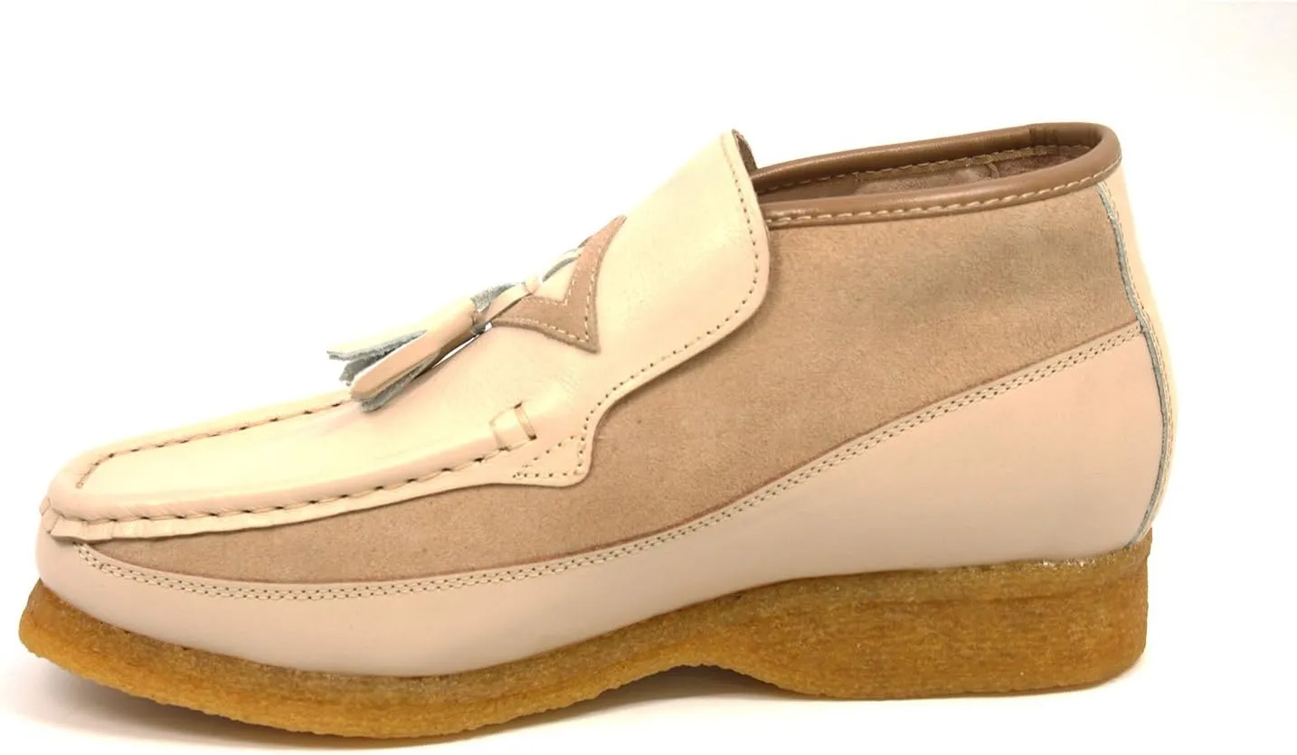 British Collection Men's Classic Three Quarters Slip on Leather Shoes