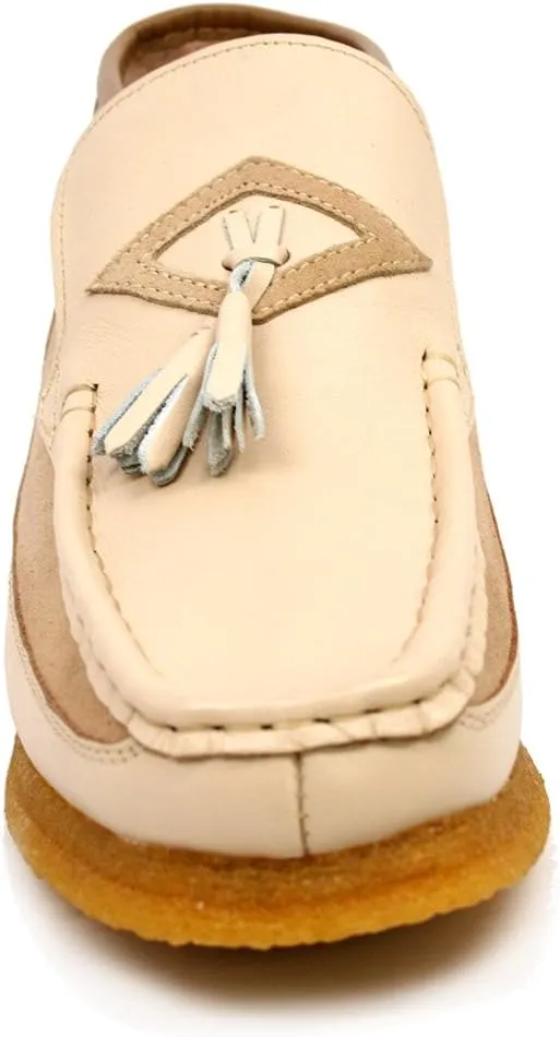 British Collection Men's Classic Three Quarters Slip on Leather Shoes