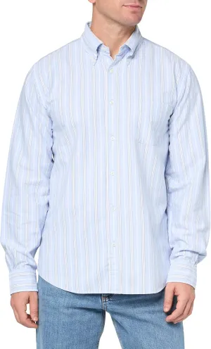 Brooks Brothers Men's Friday Oxford Long Sleeve Pattern Sport Shirt