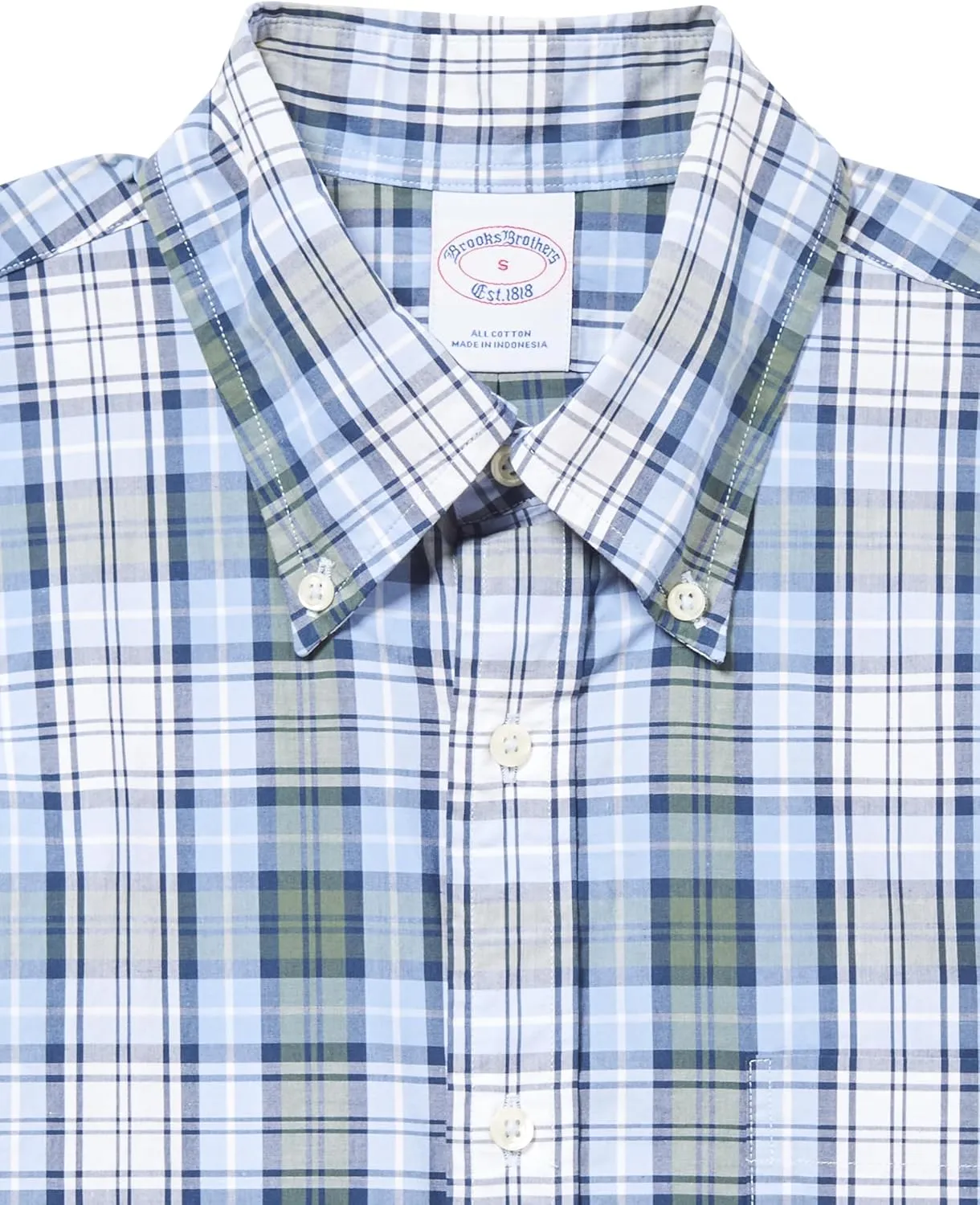 Brooks Brothers Men's Friday Short Sleeve Sport Shirt