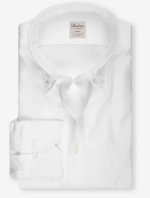 Casual Blend Fitted Shirt White