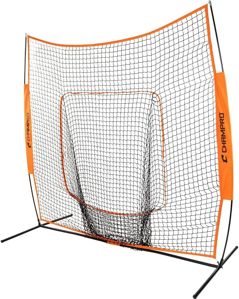 CHAMPROCHAMPRO MVP Portable Steel Frame Multi-Sport Sock Net, Baseball/Softball Collection Screen