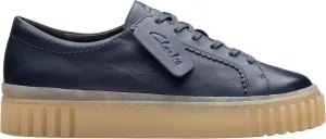 Clarks Women's Mayhill Walk Trainers, Navy leather, 5 Women