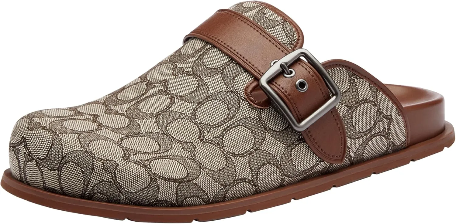 Coach Men's Buckle Clog
