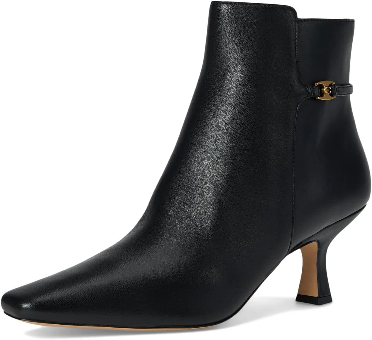 Coach Women's Rebecca Leather Bootie Ankle Boot